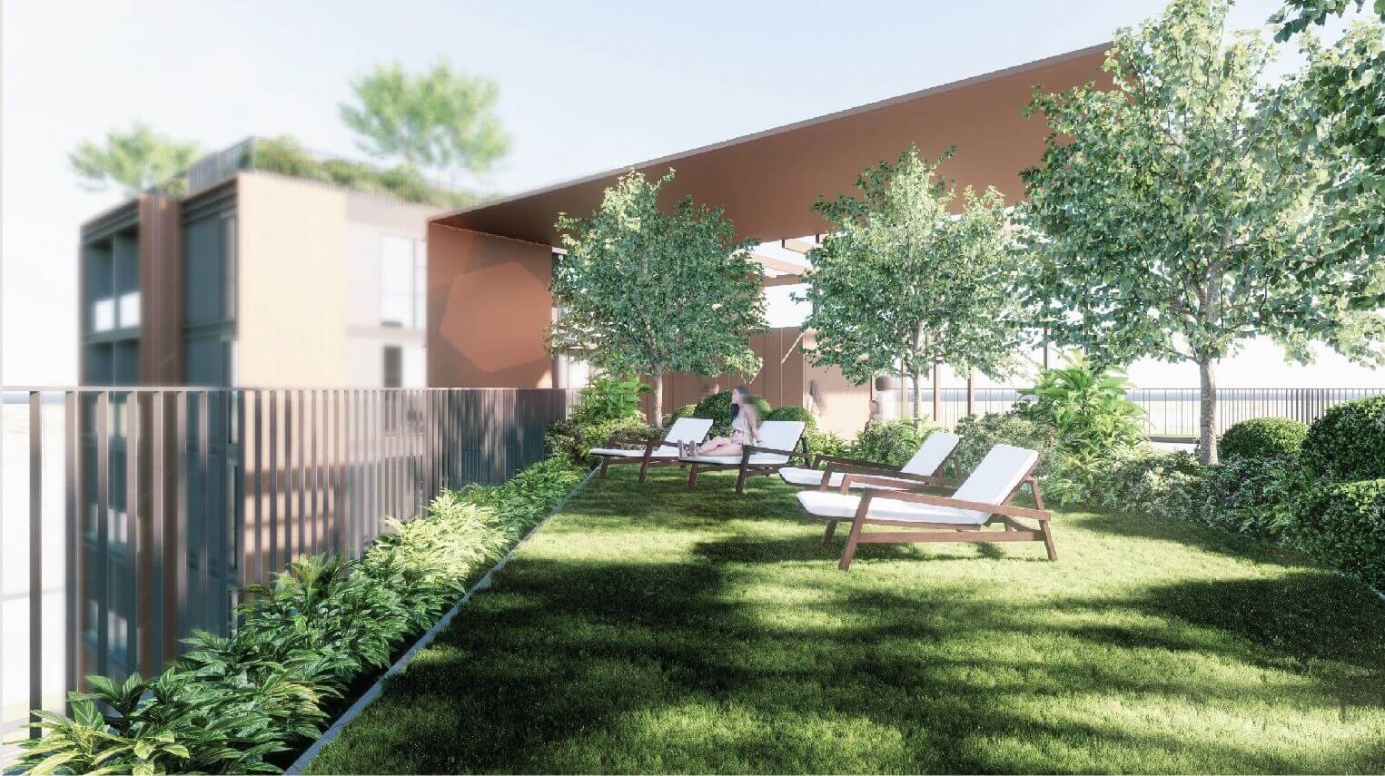 Không gian xanh tuyệt vời làm nên giá trị căn hộ Oriental Mansion!