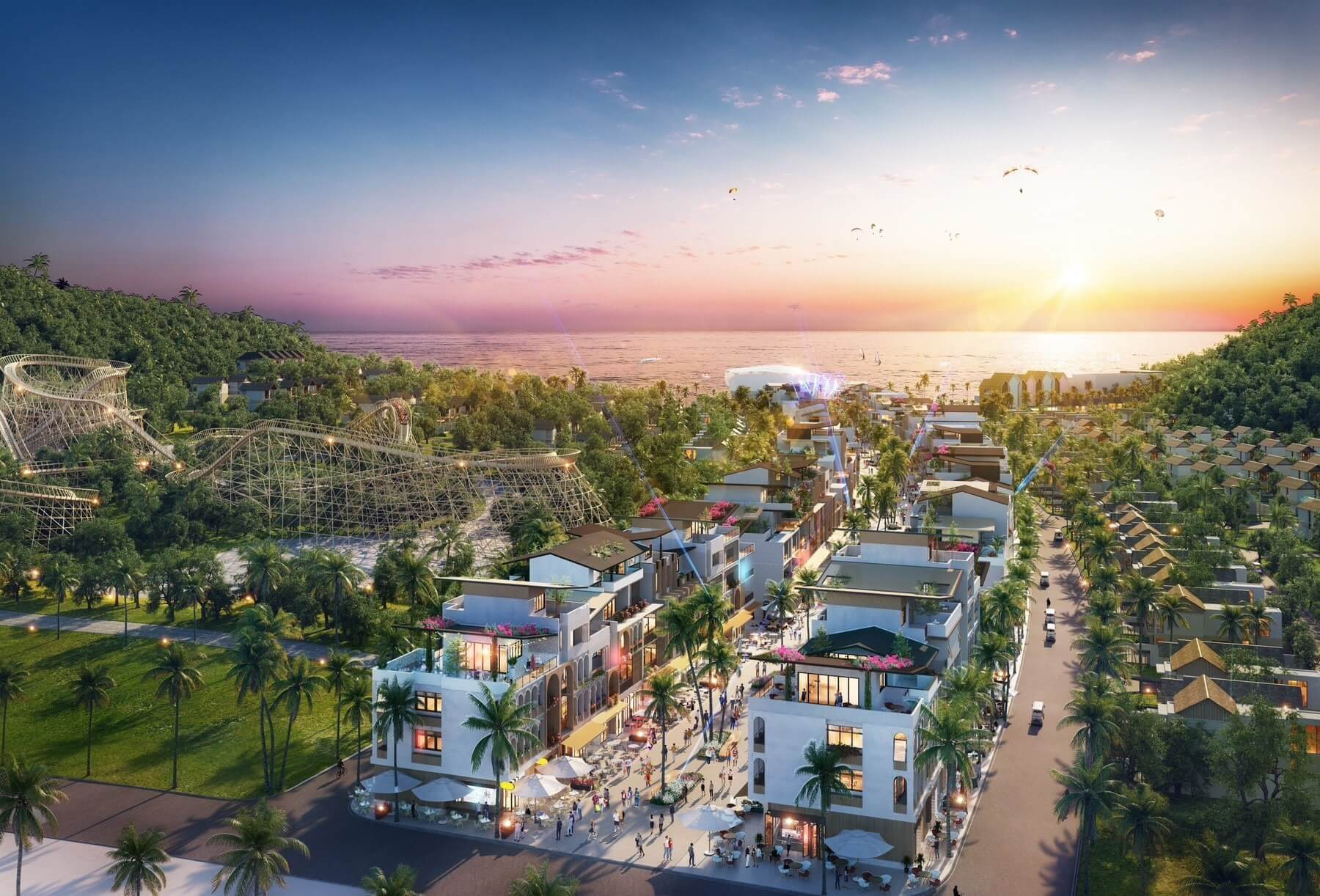 Sẽ có đầy đủ dịch vụ và tiên ích tại dự án Sun Group Vân Phong.
