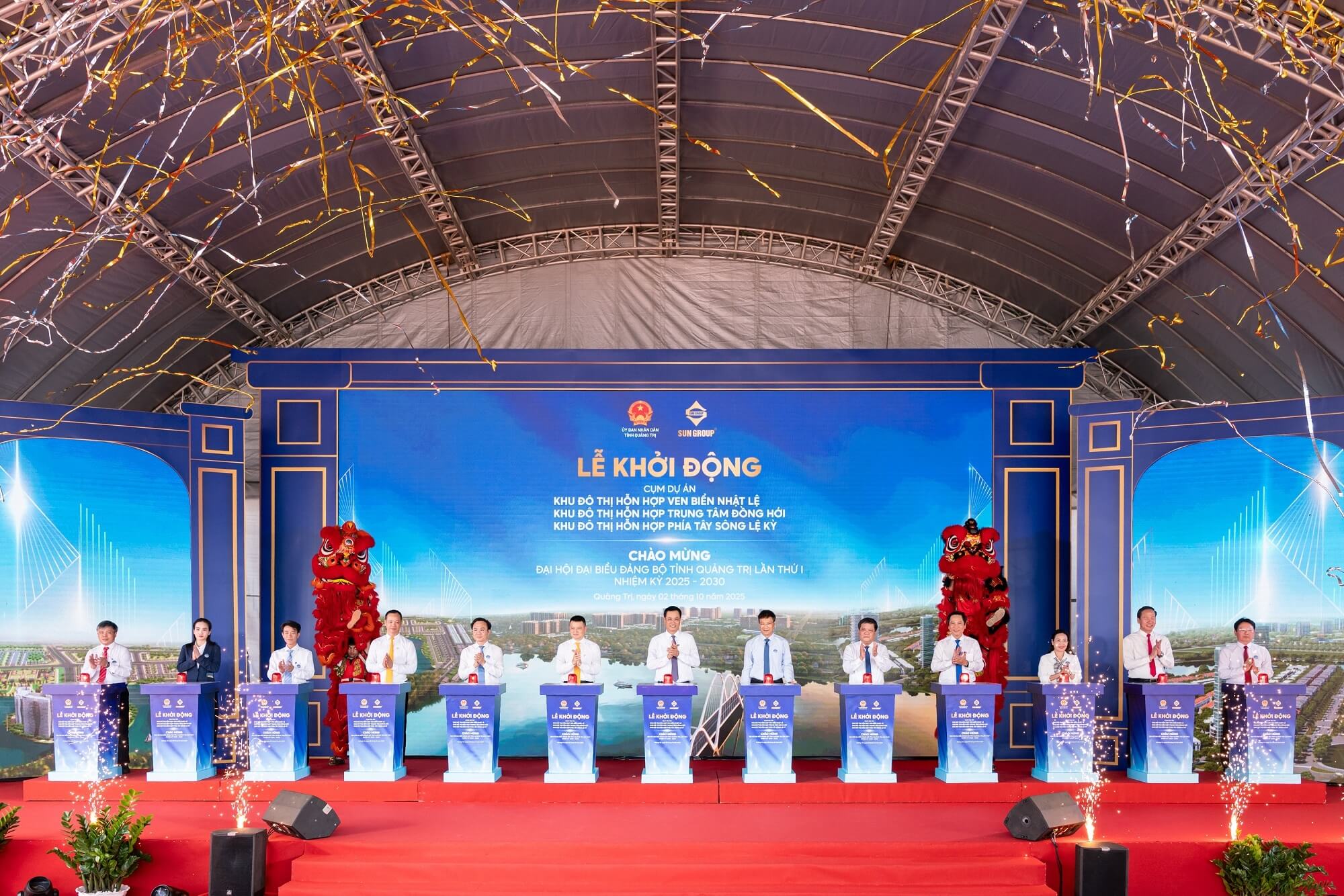 Lễ khởi công dự án Sun Quảng Trị.