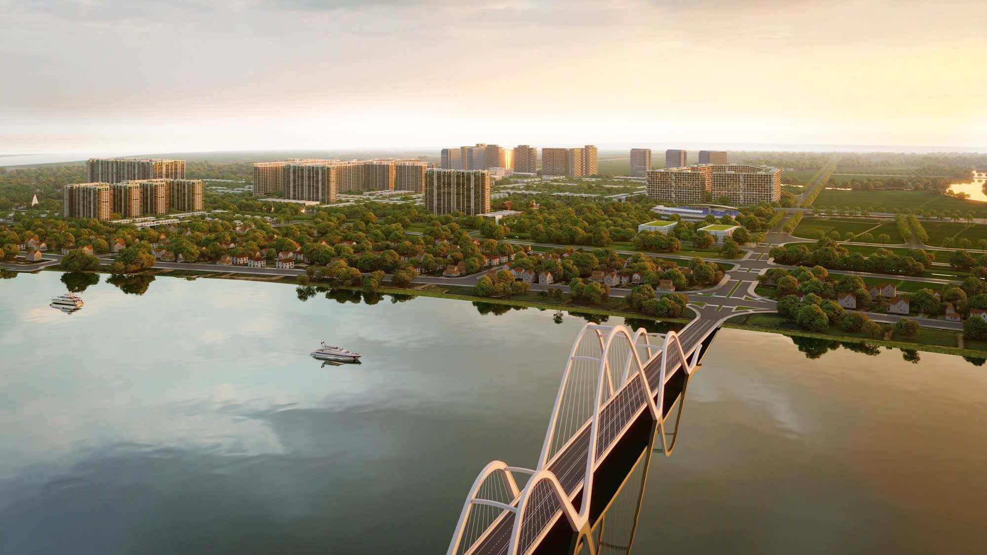 Sông và biển xung quanh tạo nên khác biệt của Sun Đồng Hới.