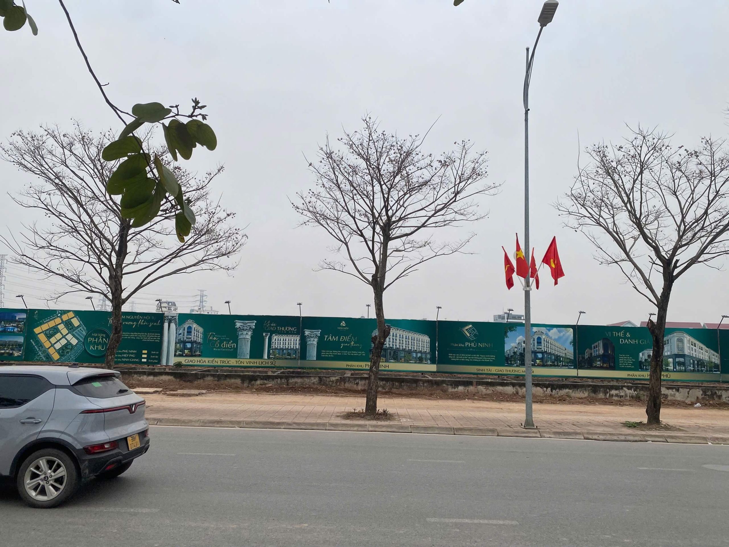 Tiến độ dự án ninh hiệp hrritage.