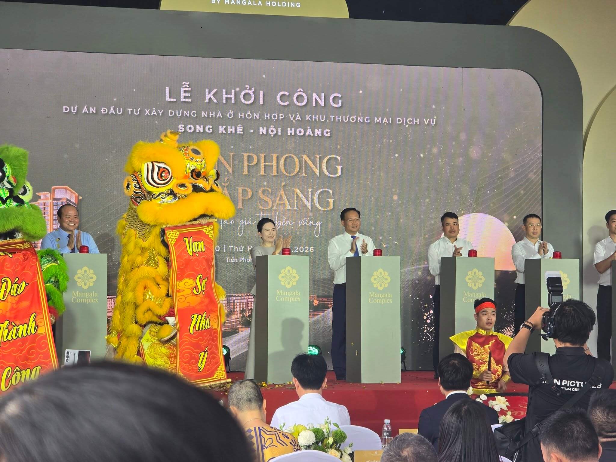 Lễ khởi công dự án Mangala Complex.