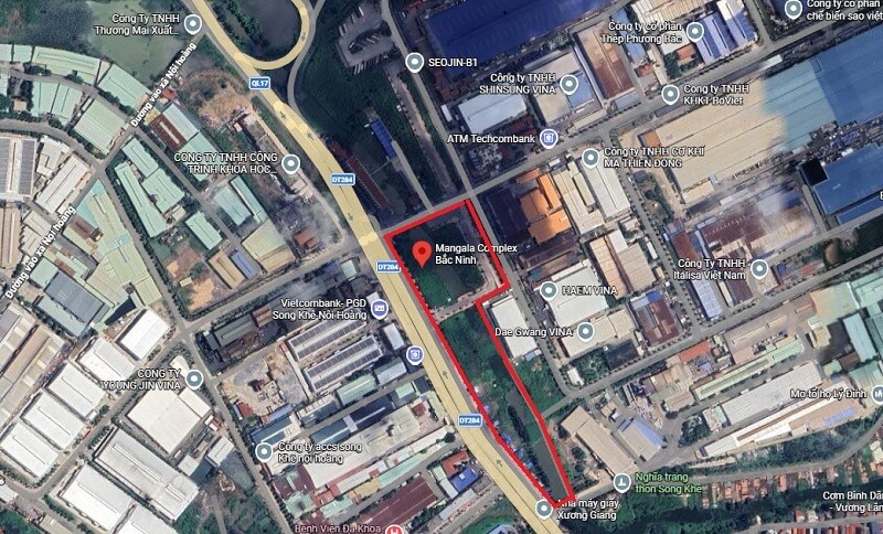 Vị trí cực đẹp của Mangala Complex.