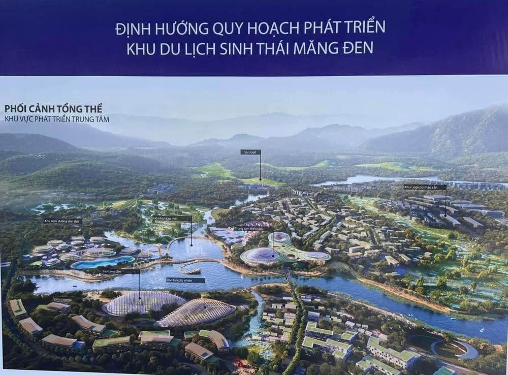 Quy hoạch định hướng Măng Đen.